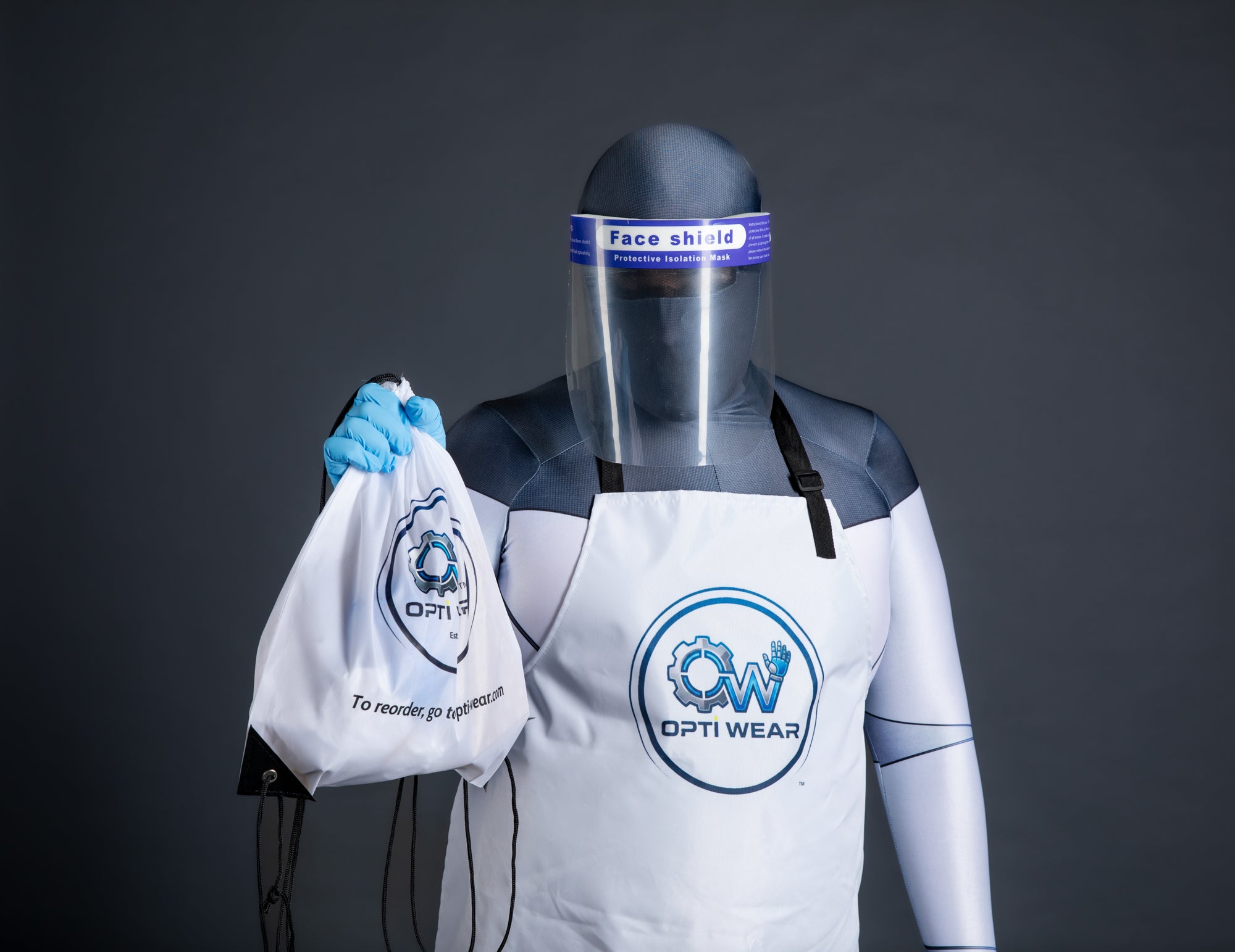 Branded laundry style carry backpack